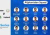 Afghanistan squad image