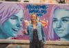 Ellyse-Perry-in-front-of-finished-mural