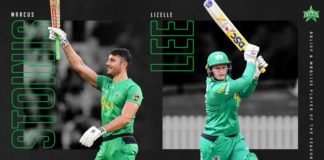 Stoinis and Lee take top honours