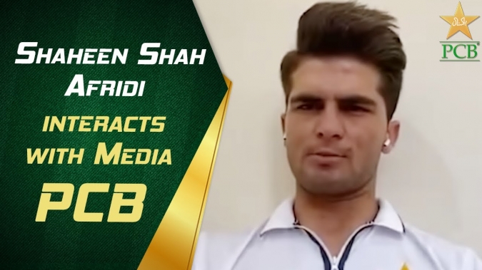 Pakistan Cricke Board: Shaheen Shah Afridi interacts with media