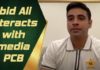 Pakistan Cricket Board:Abid Ali interacts with media
