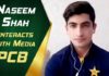 Pakistan Cricke Board: Naseem Shah interacts with media