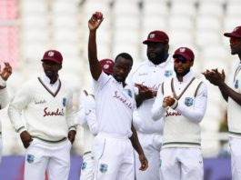 CWI: Roach celebrates his 200th test wicket for West Indies