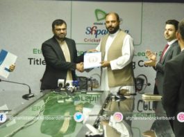ACB: Etisalat Afghanistan signed as title sponsor for Shpageeza Cricket League