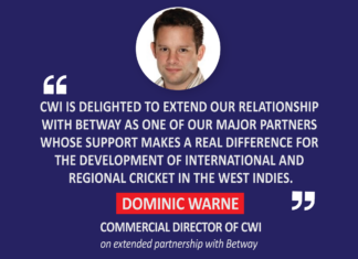 Dominic Warne, Commercial Director, CWI on an extended partnership with Betway