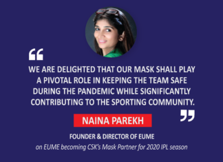 Director of EUME on EUME becoming CSK’s Mask Partner for 2020 IPL season