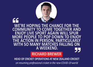 Richard Brewer, Head of Cricket Operations, New Zealand Cricket on resuming professional cricket in the new COVID-19 world