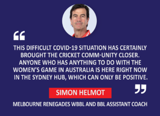 Simon Helmot, Melbourne Renegades WBBL and BBL Assistant Coach