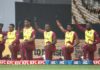 CWI: West Indies and New Zealand "Take a knee" before 1st T20I in Auckland