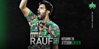 Melbourne Stars welcome Haris Rauf return