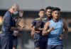 SLC: Sri Lanka National Squad performs the ‘2 KM’ run fitness test