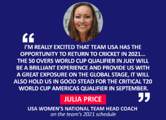 Julia Price, USA Women’s National Team Head Coach on the team's 2021 schedule