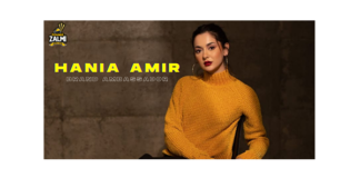 Leading Model and Actress Hania Amir Peshawar Zalmi Appointed Ambassador