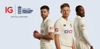 ECB: ​IG partners with England Cricket in pursuing new levels of performance and success