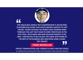 Craig McMillan, Cricket Commentator and Former NZ Men's Batting Coach on calling the upcoming WTC Men's final between India and New Zealand