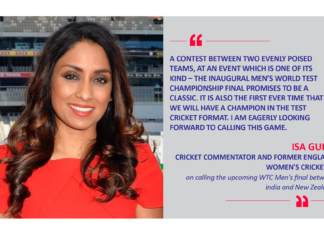 Isa Guha, Cricket Commentator and former England Women's cricketer on calling the upcoming WTC Men's final between India and New Zealand