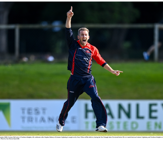 Cricket Ireland: Graeme McCarter determined to deliver second time around