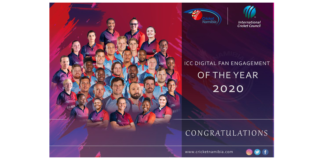 Cricket Namibia: 2020 ICC Awards