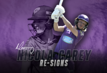 Hobart Hurricanes: Carey re-commits to 'Canes