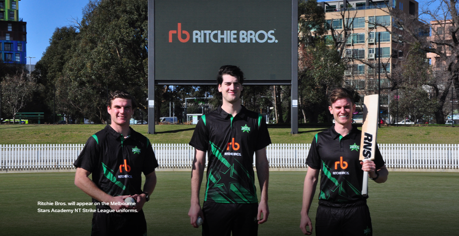 Melbourne Stars: Ritchie Bros. extend partnership with the Stars