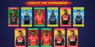 Hero CPL team of the tournament revealed