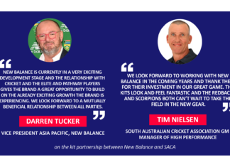 Darren Tucker and Tim Nielsen on the kit partnership between New Balance and SACA