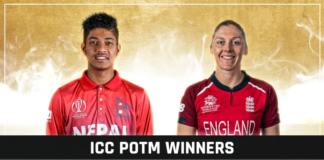 Heather Knight and Sandeep Lamichane voted ICC Players of the Month for September