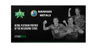Manhari Metals makes history with the Melbourne Stars