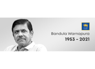 ICC expresses sadness at the passing of Bandula Warnapura