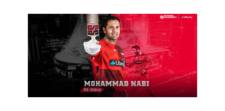 Melbourne Renegades: Mohammad Nabi re-commits to Renegades