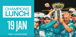 Brisbane Heat: Join us for the Champions Lunch