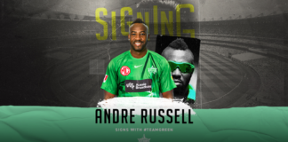 Andre Russell signs with the Melbourne Stars