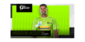 Sydney Thunder: Sandhu returns to Thunder for BBL|11