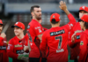 Melbourne Renegades: Topley signs off in style