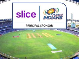slice signs up as the Principal Sponsor for Mumbai Indians