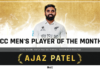 Ajaz Patel voted ICC Men's Player of the Month for December 2021