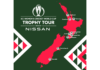 ICC Women’s Cricket World Cup 2022 Trophy Tour – Driven by Nissan to take the CWC 22 show around New Zealand