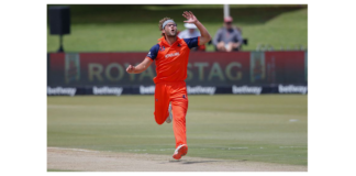 Kingma suspended for four matches after breaching ICC Code of Conduct