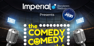 Lions Cricket: The Imperial Wanderers presents The Comedy Comedy Club