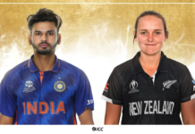 Shreyas Iyer and Amelia Kerr voted ICC Players of the Month for February 2022
