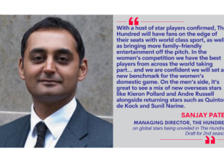 Sanjay Patel, Managing Director, The Hundred on global stars being unveiled in The Hundred Draft for 2nd season