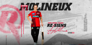 Melbourne Renegades: Molineux extends for two more years