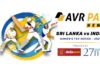 SLC: 27th Sports official media, on-ground partner for AVR Pay Cup India-Sri lanka Women’s T20 International series