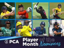 PCA: June Player of the Month votes open