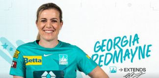 Brisbane Heat: Georgia Redmayne extends