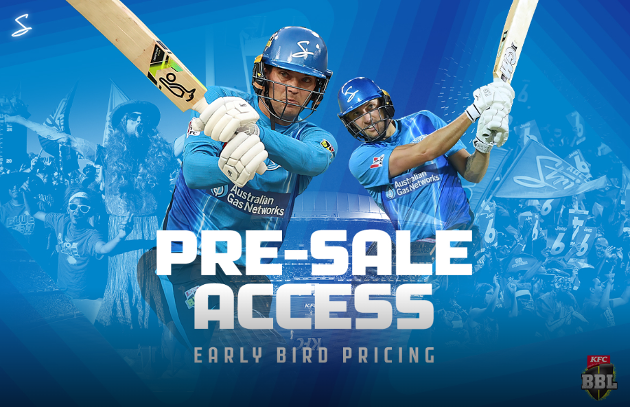 Adelaide Strikers: Register your interest for Strikers tickets now