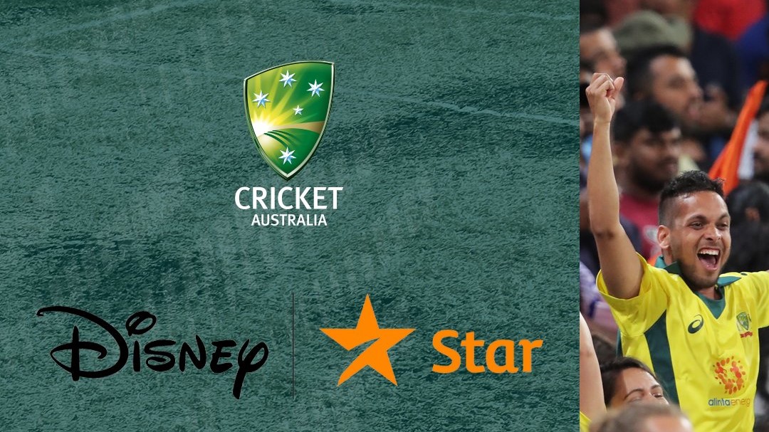 Cricket Australia: Disney Star to broadcast Australian Cricket in India