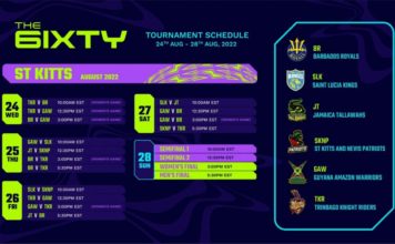 CPL: Fixtures for THE 6IXTY announced