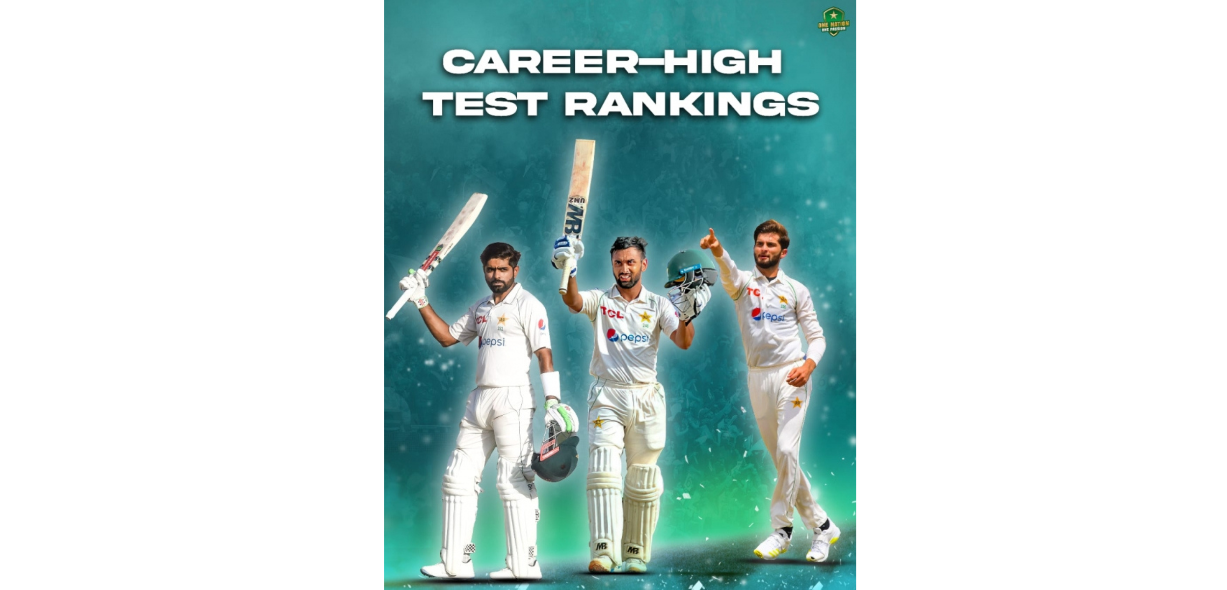 PCB: Babar, Abdullah and Shaheen achieve career-high Test rankings