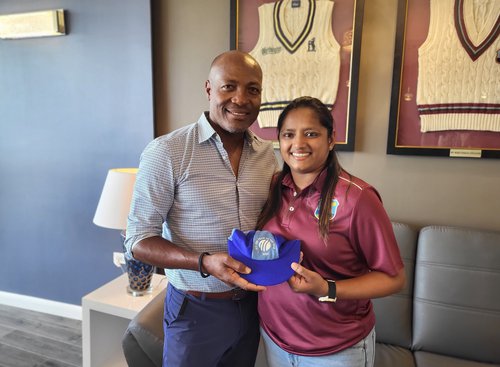 CWI: Memorable moment for Anisa as she receives ‘cherished’ cap